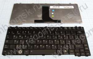 Клавиатура черная - V101462AK1(OKNO-VG1RU01) - для ноутбуков - Toshiba Satellite моделей: U400, U405.
