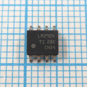 LM2904DR - Двухканальный операционный усилитель малой мощности