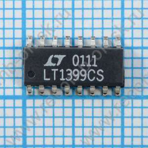 LT1399CS - Трехканальный усилитель с полосой пропускания 300мГц