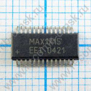MAX1715EEI - Ultra-High Efficiency, Dual Step-Down, Controller for Notebook Computers