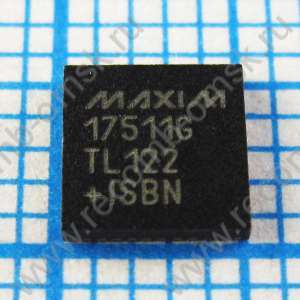 MAX17511 MAX17511G, MAX17511GTL+ - Двухканальный 2-х и однофазный ШИМ контроллер