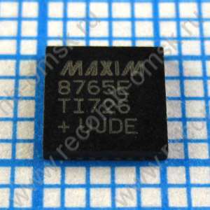MAX8765 MAX8765E - Высоко-интегрированный контроллер заряда многоэлементных Li+ батарей