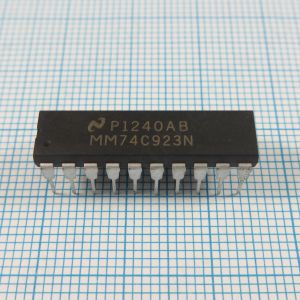 MM74C923N - Шифратор клавиатурной матрицы 4 х 5