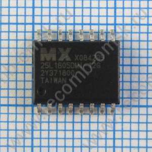 25L1605D 25L1605DMI-12FG - Flash память с последовательным интерфейсом SPI объемом 16Mbit