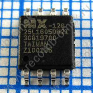 25L1605D 25L1605DM2I - Flash память с последовательным интерфейсом SPI объемом 16Mbit