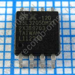 MX25L3205D MX25L3205DM2I - Flash память с последовательным интерфейсом SPI объемом 32Mbit