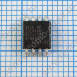MX25L6406E - Flash память с последовательным интерфейсом SPI объемом 64Mbit