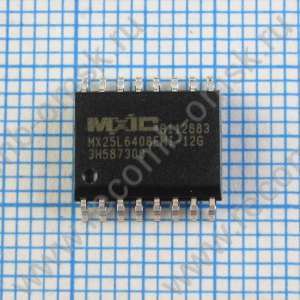 MX25L6408EMI - Flash память с последовательным интерфейсом SPI объемом 64Mbit