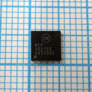 NCP302155MNTWG 55A - Интегрированный драйвер и МОП-транзисторы