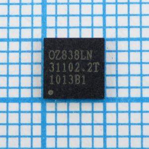 OZ838(OZ838LN) - 2-х. фазный ШИМ контроллер питания ноутбучных процессоров Amd