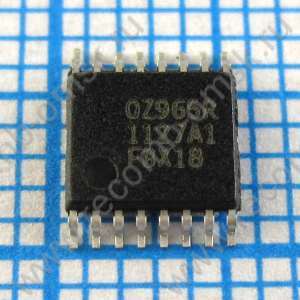 OZ965R - Высокоэффективный одноканальный контроллер источника питания лампы CCFL