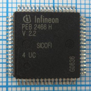 PEB2466H - Four Channel Codec Filter with PCM- and µ-Controller Interface