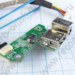 HP Pavilion dv6000 USB DC Jack Power Board DAAT8TB18A1 (R161)