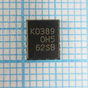 RJK0389DPA 30V 20A - Сдвоенный N канальный транзистор