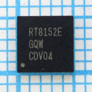 RT8152E RT8152EGQW - Однофазный ШИМ контроллер питания CPU и GPU ноутбуков