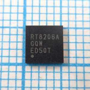 RT8206A RT8206AGQW - Двухканальный высокоэффективный контроллер питания ноутбука