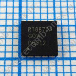 RT8870A RT8870AGQW - 2х канальный ШИМ-контроллер питания процессоров AMD