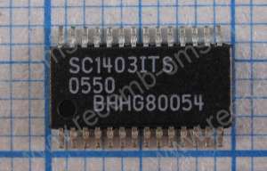 SC1403 SC1403ITS - Двухканальный ШИМ контроллер