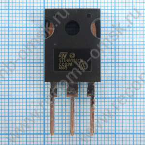 STTH6003CW 300V 2x30A - Высокочастотный сдвоенный диод