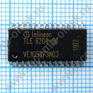 TLE6208-6G - Микросхема используется в автомобильной электронике