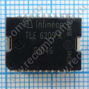 TLE6209R - Полномостовой драйвер двигателя постоянного тока с интерфейсом SPI