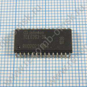 TLE6263-3G - Микросхема используется в автомобильной электронике