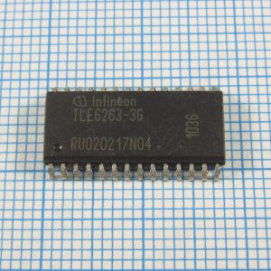 TLE6263-3G - Микросхема используется в автомобильной электронике