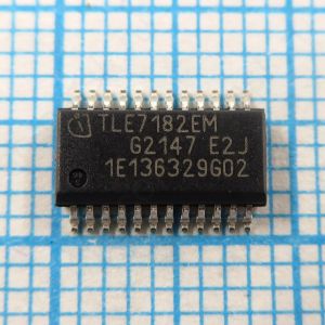TLE7182EM - H-мост драйвер, предназначенный для управления 4 N-канальными MOSFET