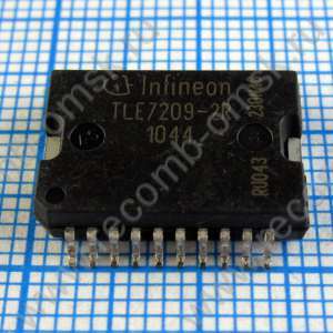 TLE7209-2R - Полномостовой драйвер двигателя постоянного тока с интерфейсом SPI