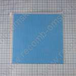 Thermal pad 1.0mm Light blue 6 W/mK (теплопроводящая резина)