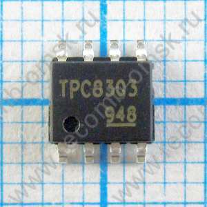 TPC8303 30V 4.5A - сдвоенный P канальный транзистор