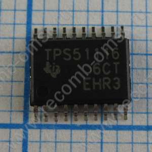 TPS51116 TPS51116PWP - ШИМ контроллер питания памяти DDR, DDR-2, DDR-3
