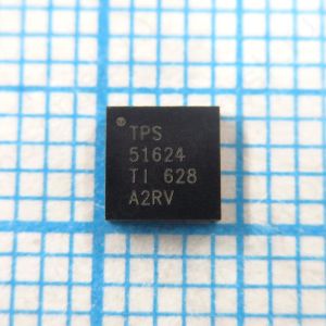 TPS51624RSM 51624 - 2-Фазный понижающий контроллер D-CAP+ для VCPU VR12.6
