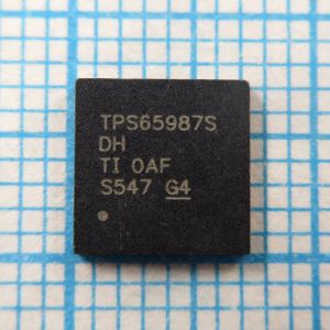 TPS65987SDH TPS65987S - USB Type-C® и USB PD-контроллер со встроенным источником и приемником PowerPath поддерживает USB 3.0