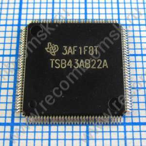 TSB43AB22A - Контроллер интерфейса IEEE-1394 FireWire