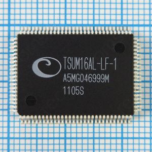 TSUM16AL-LF-1 - Однокристальный контроллер/скалер жидкокристаллического монитора
