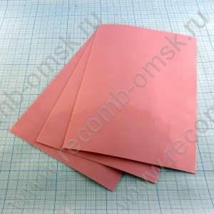 Thermal pad 0.5mm pink 6.0 W/mK (теплопроводящая резина)
