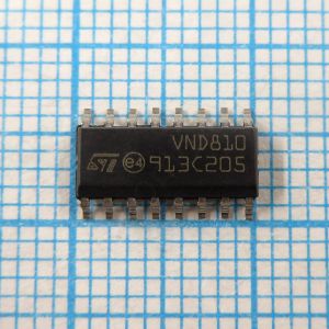 VND810 - 2х канальный драйвер верхнего плеча