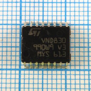 VND830V3  SOP-16 - Твердотельное реле VND830 применяется в европейских автомобилях