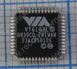 VT6103L - Интерфейс физического уровня Ethernet 10/100Mbit
