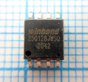 25Q128JWSQ W25Q128JWSQ 1.8V - Flash память с последовательным интерфейсом объемом 128Mbit