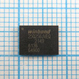 25Q256JVEQ W25Q256JVEQ 3V 256Mbit - Flash память с последовательным интерфейсом