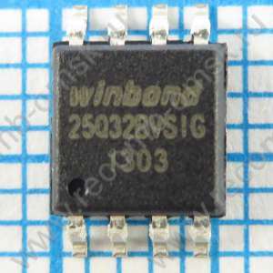 W25Q32BV W25Q32BVSIG - Flash память с последовательным интерфейсом объемом 32Mbit