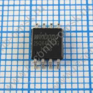 25Q64BVSIG - Flash память с последовательным интерфейсом объемом 64Mbit