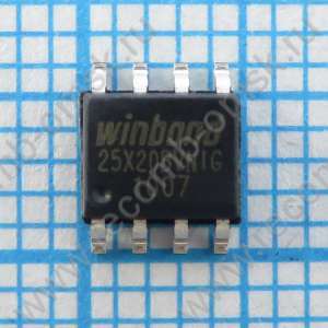 W25X20BV W25X20BVNIG - Flash память с последовательным интерфейсом SPI объемом 2Mbit