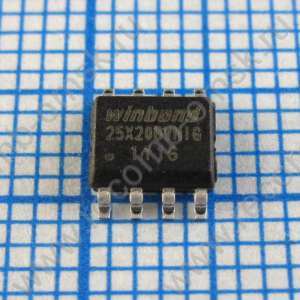 W25X20BV W25X20BVNIG - Flash память с последовательным интерфейсом SPI объемом 2Mbit