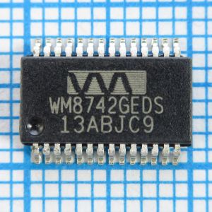 WM8742 - Цифро-аналоговый преобразователь