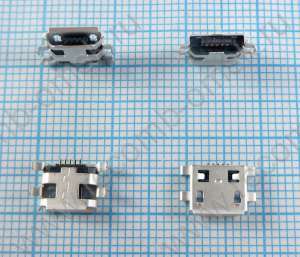 Разъем Micro USB 2.0 - B type - 5 pins - PJ115M