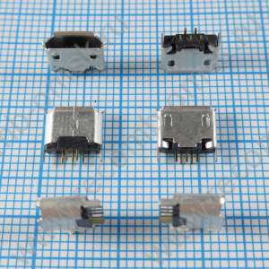 Разъем Micro USB 2.0 - B type - 5 pins - PJ122M