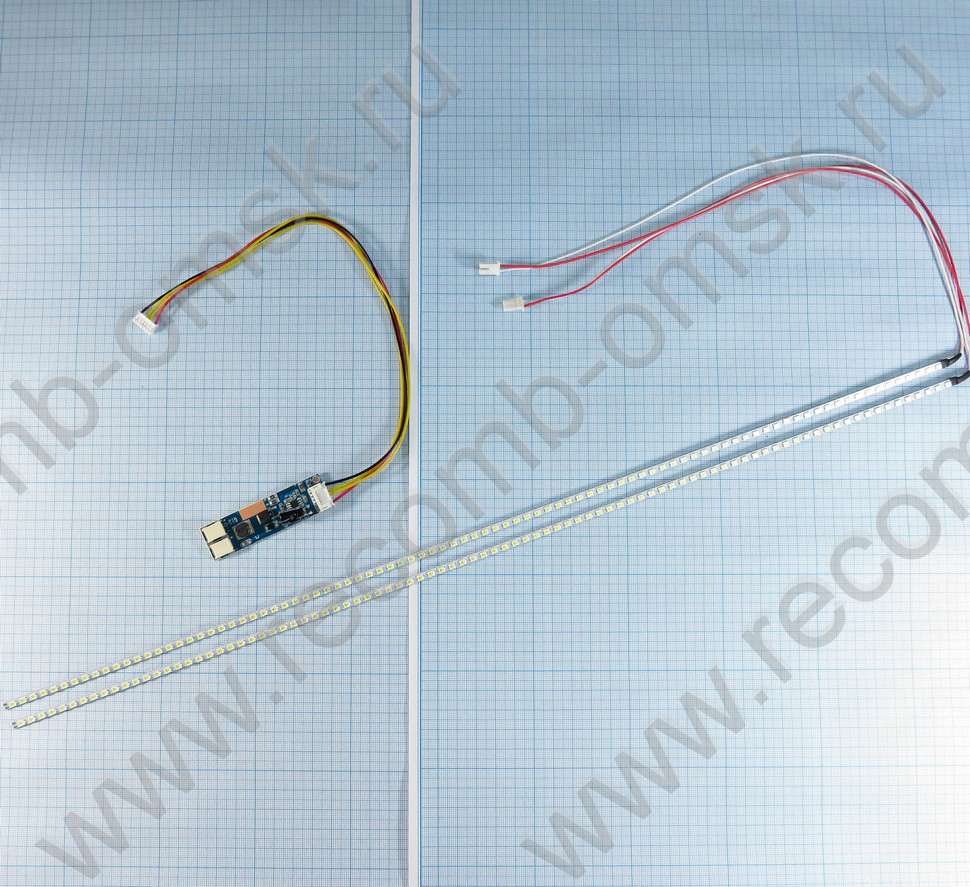 15-24 дюйма светодиодная лента универсальная с инвертором (регулируемая яркость) для замены CCFL ламп